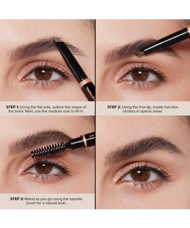 Shop Anastasia Beverly Hills Brow Definer 3-in-1 Triangle Tip Easy Precision Eyebrow Pencil - 0.003 oz / 0.1 g Taupe - for blonde hair with cool/ash undertones Online - Best Price & International Shipping - Buy Online on SooperMarket.com