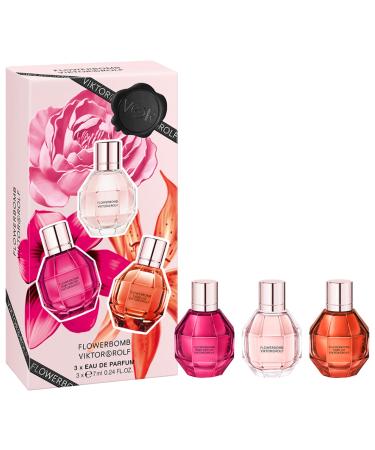Viktor&Rolf Mini Flowerbomb Perfume Trio Set