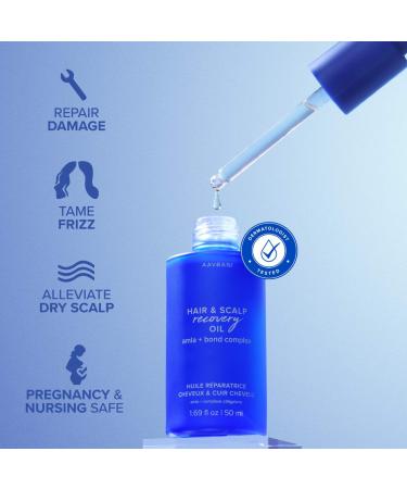 Shop AAVRANI Hair and Scalp Recovery Pre-Wash Oil for Strengthening and Frizz Control - 1.7 oz Online - Best Price & International Shipping - Buy Online on SooperMarket.com
