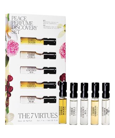 The 7 Virtues Peace Perfume Sampler Discovery Set