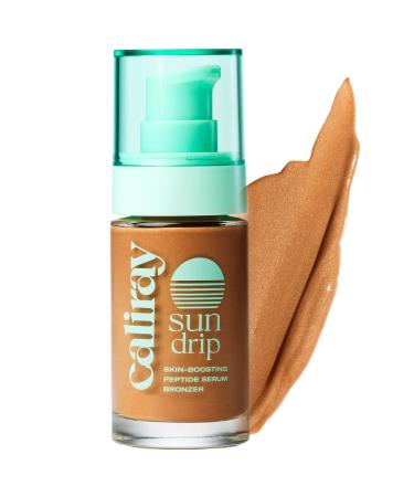 caliray Sundrip Luminous Liquid Bronzer with Hyaluronic Acid + Peptides - 1 oz / 30 ml