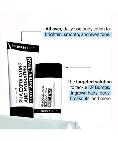 Shop The INKEY List PHA Exfoliating and Hydrating Body Water Cream - 5 oz Online - Best Price & International Shipping - Buy Online on SooperMarket.com