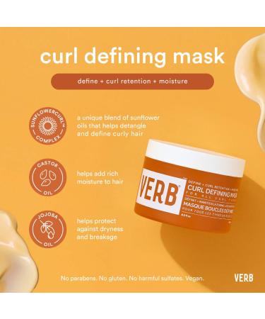 Shop Verb Curl Defining Mask for Waves Curls and Coils - 6.5 oz Online - Best Price & International Shipping - Buy Online on SooperMarket.com