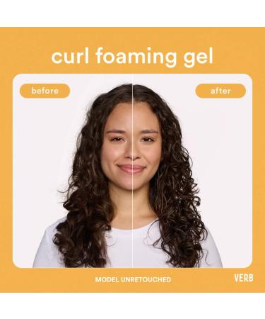 Shop Verb Curl Foaming Gel for Definition + Frizz-Fighting - 6.7 oz Online - Best Price & International Shipping - Buy Online on SooperMarket.com