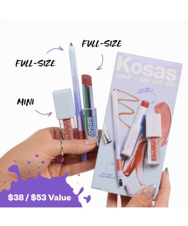 Shop Kosas Plump & Juicy Lips Trio Online - Best Price & International Shipping - Buy Online on SooperMarket.com