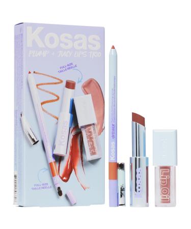 Kosas Plump & Juicy Lips Trio