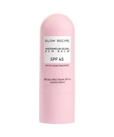 Glow Recipe Watermelon Glow Niacinamide Dew Balm Face Sunscreen Stick- SPF 45 - 0.5 oz / 14 g