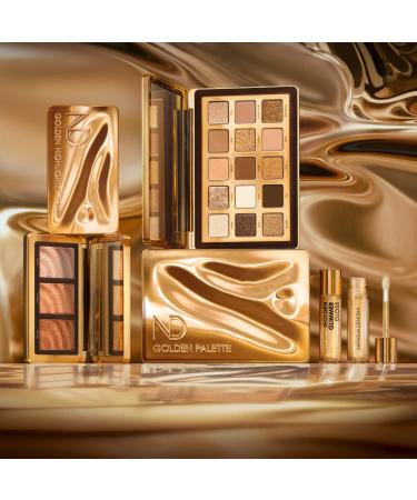 Shop Natasha Denona Golden Highlighter Trio Multi-Use Hybrid Glow Palette - Metallic finish - Standard size Online - Best Price & International Shipping - Buy Online on SooperMarket.com