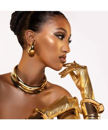 Shop Natasha Denona Golden Highlighter Trio Multi-Use Hybrid Glow Palette - Metallic finish - Standard size Online - Best Price & International Shipping - Buy Online on SooperMarket.com