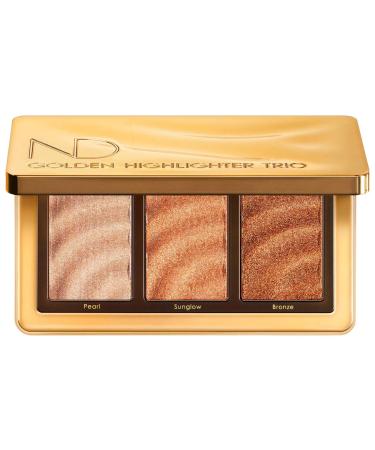 Natasha Denona Golden Highlighter Trio Multi-Use Hybrid Glow Palette - Metallic finish - Standard size