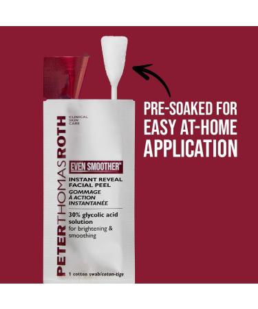 Shop Peter Thomas Roth Even Smoother Instant Reveal Facial Peel - Pack of 8 Online - Best Price & International Shipping - Buy Online on SooperMarket.com