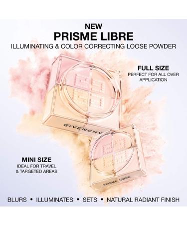 Shop Givenchy Prisme Libre Illuminating & Color Correcting Loose Powder - 0.14 oz / 4 g 01 Mousseline Pastel - for fair skintones Online - Best Price & International Shipping - Buy Online on SooperMarket.com