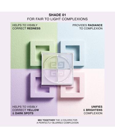 Shop Givenchy Prisme Libre Illuminating & Color Correcting Loose Powder - 0.14 oz / 4 g 01 Mousseline Pastel - for fair skintones Online - Best Price & International Shipping - Buy Online on SooperMarket.com