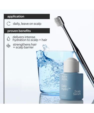 Shop Act+Acre Daily Hydro Scalp Serum with Hyaluronic Acid for Dry Scalp - 1 oz / 30 mL Online - Best Price & International Shipping - Buy Online on SooperMarket.com