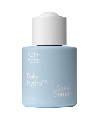 Act+Acre Daily Hydro Scalp Serum with Hyaluronic Acid for Dry Scalp - 1 oz / 30 mL