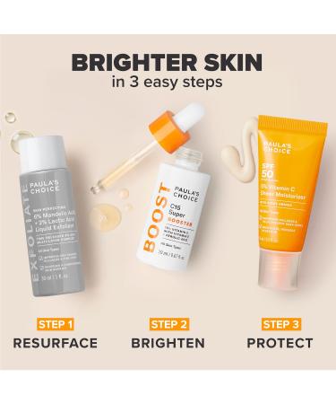 Shop Paula's Choice Brighter Days Ahead Kit with Vitamin C and AHA for Discoloration Online - Best Price & International Shipping - Buy Online on SooperMarket.com