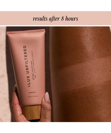 Shop Lux Unfiltered N 32 Hydrating Gradual Self Tanning Lotion in Santal - Deep / 6.8 oz Online - Best Price & International Shipping - Buy Online on SooperMarket.com