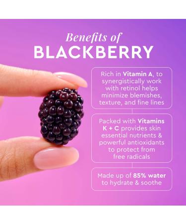 Shop Glow Recipe Blackberry Retinol Blemish Serum - 1 oz / 30 ml Online - Best Price & International Shipping - Buy Online on SooperMarket.com