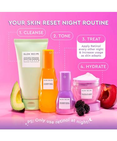 Shop Glow Recipe Blackberry Retinol Blemish Serum - 1 oz / 30 ml Online - Best Price & International Shipping - Buy Online on SooperMarket.com