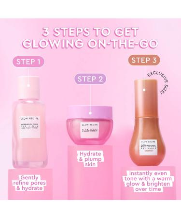 Shop Glow Recipe Get Glowing With Me Kit by Katie Fang with Hue Drops Tinted Serum Online - Best Price & International Shipping - Buy Online on SooperMarket.com