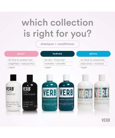 Shop Verb Hydrate Shampoo + Conditioner Jumbo Set for Dry Frizzy Hair Online - Best Price & International Shipping - Buy Online on SooperMarket.com