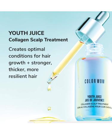 Shop COLOR WOW Youth Juice Collagen Scalp Serum for Thinning Hair - 1.7 oz / 50 mL Online - Best Price & International Shipping - Buy Online on SooperMarket.com