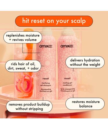 Shop amika Reset Clarifying Gel Shampoo - 6.7 oz Online - Best Price & International Shipping - Buy Online on SooperMarket.com