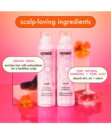 Shop amika Reset Clarifying Gel Shampoo - 6.7 oz Online - Best Price & International Shipping - Buy Online on SooperMarket.com
