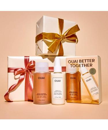 Shop OUAI Detox Shampoo & Leave In Conditioner Value Set Online - Best Price & International Shipping - Buy Online on SooperMarket.com