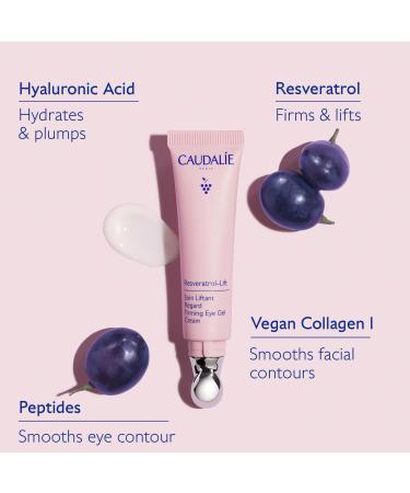 Shop Caudalie Resveratrol-Lift Depuffing Eye Cream with Peptides - .5 oz / 15 ml Online - Best Price & International Shipping - Buy Online on SooperMarket.com