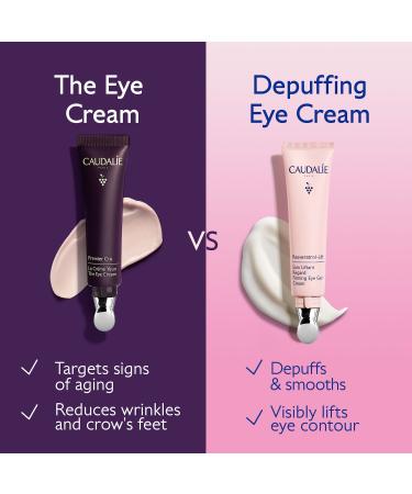 Shop Caudalie Resveratrol-Lift Depuffing Eye Cream with Peptides - .5 oz / 15 ml Online - Best Price & International Shipping - Buy Online on SooperMarket.com