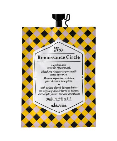 Davines The Renaissance Circle Repair Hair Mask for Damaged Hair - 1.69 oz/50 ml