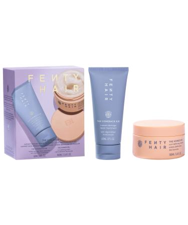 Fenty Beauty by Rihanna The Curl Crew Instant Damage Repair Treatment + Curl Defining Cream Set