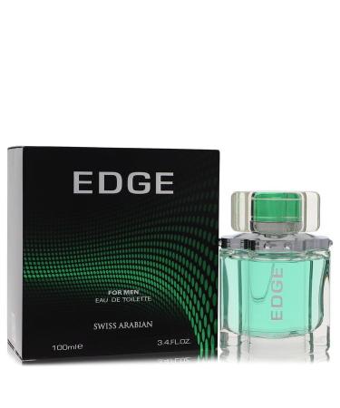 Swiss Arabian Edge by Swiss Arabian Eau De Toilette Spray 3.4 oz for Men