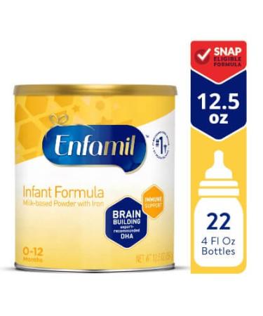 Enfamil Infant Formula Milk-based Powder With Iron - 12.5 Oz.