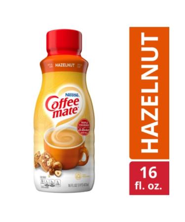 Nestle Coffee mate Hazelnut Liquid Coffee Creamer, 16 fl oz