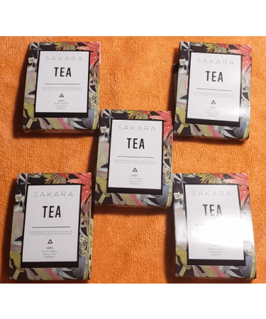 SAKARA - DIGESTIVE Superherb TEA - 25 bags Total - Digestive Support