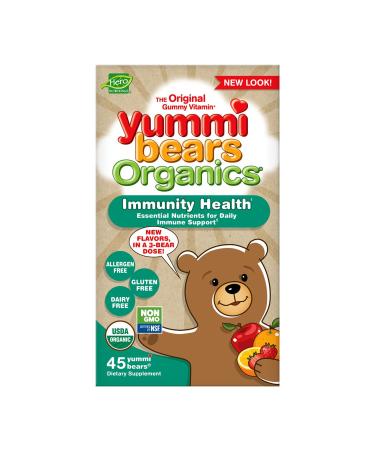 Hero Nutritionals Yummi Bears Organic Immunity Gummies - 45 Count - Buy Online on SooperMarket.com