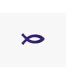 Jesus Fish Tanning Stickers - 1000 ct Roll | Durable Waterproof Perfect for Your Beach Day | International Shipping Available - Buy Online on SooperMarket.com