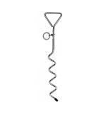Dog Stake Metal Pet Stake Spiral Tie-Out Pet Supply Tether Dog Leash Anchor Stakes with Spiral Shape Suitable for Outdoor Yard and Camping Small Medium and Large Pets Stake-Out Spike Dog tie out - Buy Online on SooperMarket.com