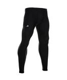 CompressionZ Men's Compression Pants - Black Large | Base Layer Running Tights for Sports - Buy Online on SooperMarket.com