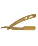 Scalpmaster Barber Gold Razor - Premium International Shipping | Perfect for Barbers and Hair Enthusiasts - Buy Online on SooperMarket.com