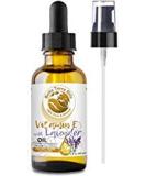 Buy Bella Terra Organic Vitamin E Oil with Lavender 2oz - Radiant Skin with D-Alpha Tocopherol & Wheat Germ Extract - International Shipping Available - Buy Online on SooperMarket.com