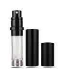 LOTUS 5ml Black Perfume Atomizer Bottle for Men and Women - Refillable Travel Cologne Sprayer - Buy Online on SooperMarket.com