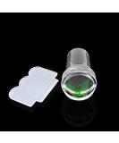 2pcs Clear Silicone Jelly Stamper with Scraper Clear Nail Art Jelly Stamper Nail Art Stamping Stamper for Manicure Tools Xmas Gifts Clear - Buy Online on SooperMarket.com