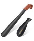 ZOMAKE Metal Shoe Horn Long Handle for Seniors - Set of 2 | Travel Shoe Horn for Kids - 7.5 & 16.5 Sizes - Buy Online on SooperMarket.com