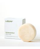 Leaf Shave Unscented Shave Soap Bar 3 oz - For Women & Men - Buy Online on SooperMarket.com