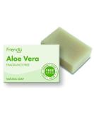 Handmade Natural Aloe Vera Soap - Gentle and Nourishing 95g - Pack of 1 - Buy Online on SooperMarket.com