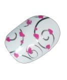 Chix Nails Nail Wraps Flying Hearts Pink White Designer Fingers Toes Vinyl Foils - Buy Online on SooperMarket.com