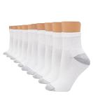Hanes Women's 10-Pair Value Pack Ankle Socks 5-9 White - Buy Online on SooperMarket.com